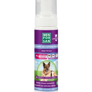 Anti-insect foam shampoo 100% natural Dogs.